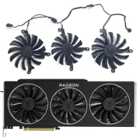 95mm 87mm 4-pin CF1015U12D CF9015U12D XFX RX6900XT GPU Fan for XFX Speeder MERC 319 AMD Radeon RX 6800 6900XT 6800XT GPU Fan