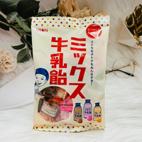 日本 Ribon 立夢 綜合牛奶風味糖 牛乳飴 100g 咖啡牛奶/草莓牛奶/果汁牛奶｜全店$199免運