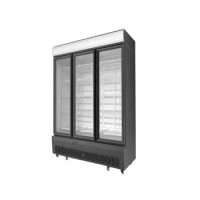 3-year warranty global distribution commercial Vertical Upright drink fridge glass door freezer display refrigerators