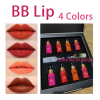 10pcs 5ml BB Lip Pigment Ampoule Permanent Makeup Lip Color Pigment Serum for Lips Mouth Moisturing Dying Beauty Salon Supplies