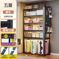 【Easy buy 居家生活】五層角鋼洞洞板架-40X90X183CM(角鋼架 五層架 洞洞板架 40X90X183CM)