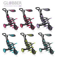 法國 GLOBBER 哥輪步 4合1多功能3輪推車|滑步車|平衡車(多色)【六甲媽咪】