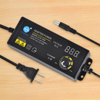 AC 110-240V To DC 3-24V Voltage Regulated Hoverboard 60W 2.5A Universal Adapter
