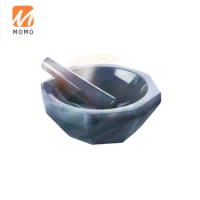 Natural Agate Mortar And Pestle For Laboratory