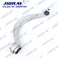 JIORAY Front Left Lower Suspension Control Arm Curve For Audi A4L Avant B9 A5 F53 8W0407693A 8W0407693B