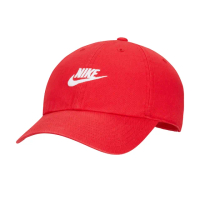 【NIKE 耐吉】U NSW H86 CAP FUTURA WASHED 老帽 紅 棒球帽 休閒 男女(913011-657 △)