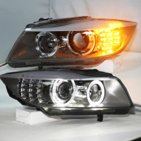 LED Light For BMW E90 330I 320I 318i Angel Eyes Headlight