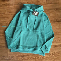 PULLOVER HOODIE ERG CLAUDE TEAL GREEN
