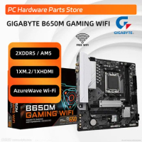 GIGABYTE B650M GAMING WIFI 2.5G Motherboard New Micro-ATX placa mae AM5 AMD B650 DDR5 6600 MHz M.2 USB3.2 96G Socket 게이밍 마더보드