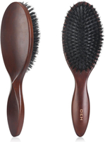 OEH Hair Brush Boar Bristle Hair Brush for Women Men and Children Detangling Hair Brush for Fine Sho