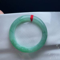 緬甸手鐲滿色滿綠翡翠手鐲種老色辣底妝細膩滿綠均勻高貴大氣漂亮