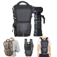 DSLR Camera Backpack Bag Telephoto Lens Case Waterproof Tamron Sigma 150-600mm, Nikon 200-500mm, Son