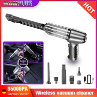 95000Pa Wireless Portable Vacuum Cleaner Car Handheld Cleaning Machine Automotive Home Appliance Strong Suction Cleaners