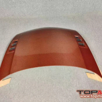Real red carbon fiber RR Style hood bonnet fit For HONDA Civic Type R FD2