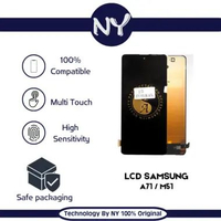 NY PREMIUM LCD SAMSUNG A71 / M51 BLACK