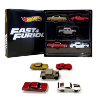 Hot Wheels Fast and Furious Cars HUMMER H1/IMPALA/FORD MUSTANG BOSS 302/CORVETTE 1/64 Die-cast Model HKF07