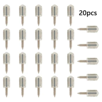 Drag Self-tapping Screws Cold Rolled Steel Dust-proof 25.5*7.5mm 40pcs Anti-oxidation Beautiful Wardrobes Bookcases