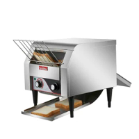 kimcocina Professional Stainless Steel Toastor Manufacturer Bread/ Bun/ Burger Commercial Electric Conveyor Toasters