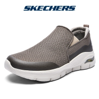 SKECHERS Men Work Arch Fit Slip Resistant Shoes - 102772-KHA Nkecehrs Men S Gowalk 6 Foamies Shoes Men S Walking Shoes Men S Shoes Sports Sneakers