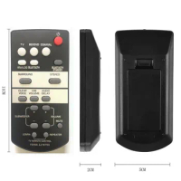 Remote Control FSR66 ZJ78750 For YAMAHA Soundbar FSR50 FSR64 FSR78 YAS-106 YAS-108 YAS-207 YAS-93 ATS-1030 YSP-1600 YAS-CU203