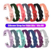 New Fashion Soft Silicone Watch Band Classic Replacement Watch Band Bracelet Wristbands Bracelet Strap for Fitbit Alta / Alta HR