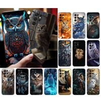 Owl Phone Case For Samsung A35 A55 A54 A15 A25 A05s A05 A22 A24 A52 A33 A34 M34 M14 M54 M23