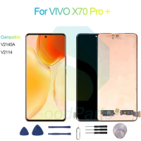 For VIVO X70 Pro + Screen Display Replacement 2376*1080 V2145A, V2114 For VIVO X70 Pro Plus LCD Touch Digitizer
