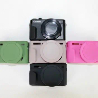 Camera Nice Soft Silicone Rubber Camera Protective Body Cover Case Skin Lens bag for Canon G7XII G7X mark 2 G7X II G7X3 X7XIII
