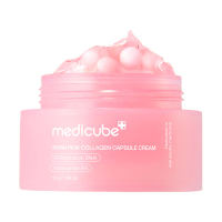 [medicube เปิดตัวใหม่] ครีมแคปซูลคอลลาเจนสีชมพู PDRN |   ครีมบ๊อบาสีชมพู |   ดีเอ็นเอของปลาแซลมอน ไน