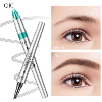 QIC Four-Claw Sketch Eyebrow Pencil Black Brown Gray Liquid Eye Brow Pencil Waterproof Long Lasting 3d Eyebrow Pen Makeup Tool