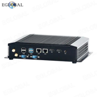 EGLOBAL 10th Gen Industrial Fanless Mini PC Intel Core i7-1065G7/i5-1035G4 32G RAM 512G SSD Indutrial Computer HDMI 2*LAN 2*COM