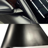 50cm*200/300/400cm Premium Gunmetal Metallic Matte Grey Vinyl Wrap with Air Release Dark Gray Anthracite Car Wrap Foil