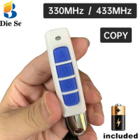 Copy Remote Control 4 Channels Duplicate Cloning 433MHZ 330mhz Clone Fixed Learning Code for Car Gate Garage Door Transmitter