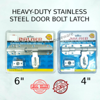 Heavy-Duty 4\ / 6\" High Quality Stainless Steel Door Bolt Latch Security Bolt Selat Selak Pintu"