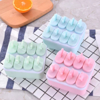 Ice Cream Molds Cooking Tools Rectangle Shaped Reusable DIY Frozen Ice Cream Baking Moulds