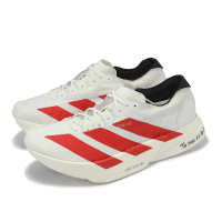 【adidas 愛迪達】競速跑鞋 Adizero Adios Pro 4 M 男鞋 女鞋 白 紅 緩震 運動鞋 愛迪達(JR6363)