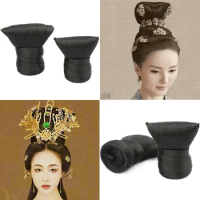 Ancient Chinese Empress Chignon Han Dynasty Princess Styling Hair Products Studio Photography Tang TV Movie Play