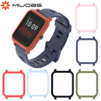 Watch Protective Case For Xiaomi Huami Amazfit Bip S Wristband Plastic Protecter Case cover TPU Frame For Huami Amazfit Bip S