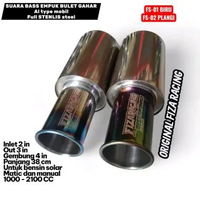 KNALPOT MOBIL RACING Original FIZA RACING TIPE SPON SPORT SUARA BASS ADEM GAHAR AL TIPE MOBIL fiza r
