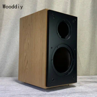Wooddiy Customized 8 Inch Speaker Cabinet Empty Box Birch Plywood Opend Baffle Panel One Pair Shell Acoustic Box