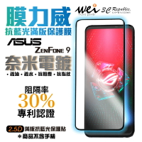 膜力威 滿版 2.5D 專利 抗藍光 保護貼 玻璃貼 ASUS ZenFone 9  ZenFone9【APP下單最高20%點數回饋】
