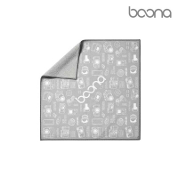 baona 魔術百貼收納布(M) (L) 魔術貼布 自黏布 包裹布