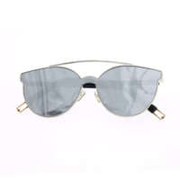 แว่นตากันแดด รุ่น S10B2  สีเงิน