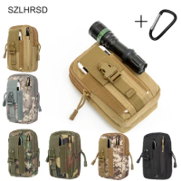SZLHRSD Universal Outdoor Tactical Military Waist Phone Bag Pouch Case for Huawei Mate 10 Google Pixel 2 XL Gigaset GS160