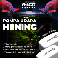 BioPristine Oxygen Pump Pompa Udara Hening  Aerator 3 Watt