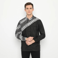 Fatih - Koko Batik Hadid Long Black