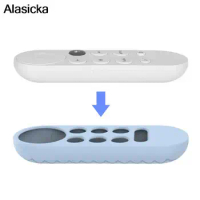 For Google Chromecast Voice Remote Control TV Box Controller Non-Slip Soft Silicone Case Remote Control Protective Cover