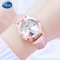 Disney迪士尼 手錶 石英指針錶 畢業禮物 卡通手錶 米奇米妮 艾莎小熊維尼 兒童錶 女  防水夜光