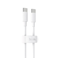 x51 สายชาร์จ hoco  Type-c to Type-c สีขาว