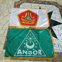 bendera pataka rumbai bendera NU / ANSOR / BANSER rumbai bijian bendera rumbai